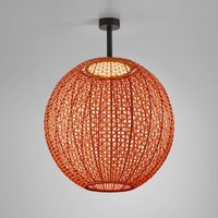 Bover Nans Sphere PF/80 LED-Außendeckenleuchte rot