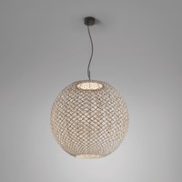 Bover Nans Sphere S/80 LED-Außenhängeleuchte braun