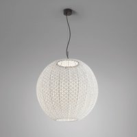 Bover Nans Sphere S/80 LED-Außenhängeleuchte beige