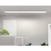 Längliche LED-Anbauleuchte 150 cm weiß