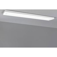 Längliche LED-Anbauleuchte 120 cm weiß