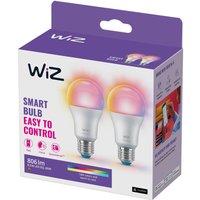 WiZ A60 LED-Lampe matt WiFi E27 8