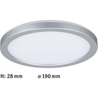 Paulmann Atria Shine Panel on/off chrom 840 Ø19cm