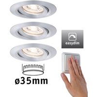 Paulmann Nova mini Plus LED easydim 3er alu