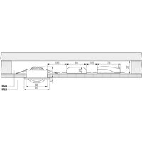 LED-Deckeneinbauleuchte Dione