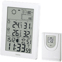 HAMA EWS-3200 - Wetterstation (Weiss)