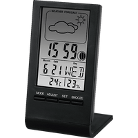 HAMA TH-100 - Thermometer/Hygrometer (Schwarz)