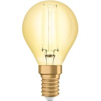 OSRAM LED-Tropfen E14 4W Vintage Classic P gold