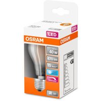 OSRAM Classic A LED-Lampe E27 5W 4.000K matt dim