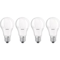 OSRAM LED-Lampe E27 Base Retro 9W matt 4er 2.700K