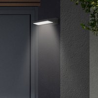 LED-Außenwandleuchte Bergen drehbar schwarz 4.000K