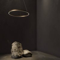 Maytoni LED-Hängeleuchte Rim 1-flg messingfarben Ø60cm 4000K