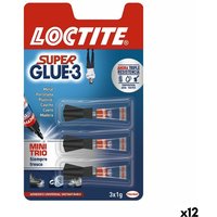 Sekundenkleber Loctite Super Glue-3 Mini (12 Stück)