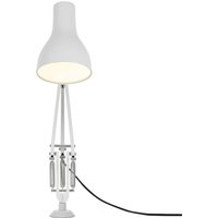 Anglepoise Type 75 Tischlampe Schraubfuß weiß