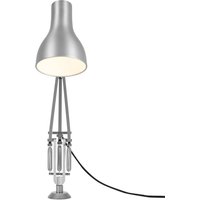 Anglepoise Type 75 Tischlampe Schraubfuß silber