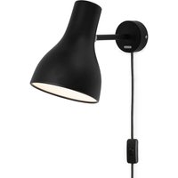 Anglepoise Type 75 Wandleuchte mit Stecker schwarz