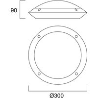 Sylvania Start Deckenlampe SensorDim 4000K schwarz