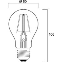 Sylvania ToLEDo Retro LED-Lampe E27 4