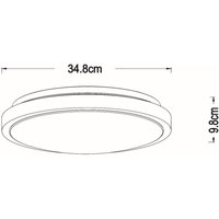 LED-Deckenleuchte Dasher