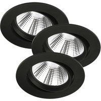 LED-Deckeneinbauspot Freemont 2.700K 3er