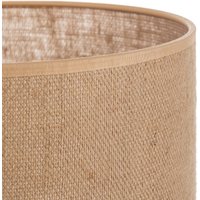 Lampenschirm Jute Ø 25 cm Höhe 18 cm beige