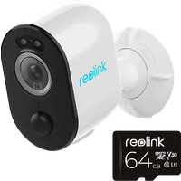 REOLINK Argus 3 Pro 64 GB Micro-SD - Überwachungskamera + Karte (DCI 2K