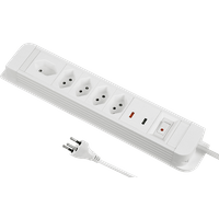 SCHOENENBERGER Power Strip - Steckdosenleiste (Weiss)