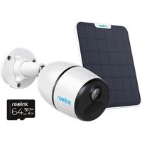 REOLINK Go Plus inkl. Solar Panel 2 + 64GB Micro-SD - Überwachungskamera (Full-HD