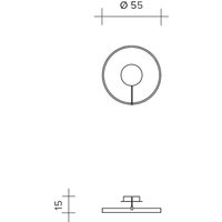 LED-Deckenleuchte Anello