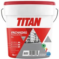 Farbe Titan 125670004 Weiß 4 L