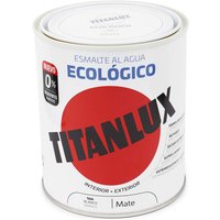 Lackierung Titanlux 02t056634 750 ml Schlußemaille Weiß Mattierend