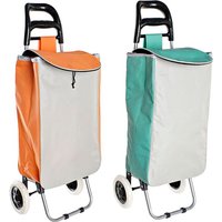 Warenkorb Home ESPRIT grün Grau Pfirsich 37 L 34 x 20 x 96 cm (2 Stück)