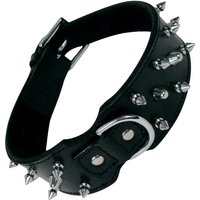 Hundehalsband Gloria Spieße Schwarz 70 cm