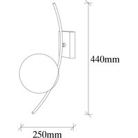 Wandleuchte Hilal 3821