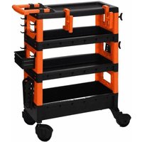 Werkzeugwagen FX Tools Schwarz Orange Polypropylen (68 x 35 x 87