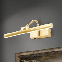 Goldene LED-Bilderleuchte Sofia - 30 cm