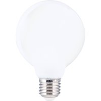 LED-Globelampe E27 6W G80 opal dimmbar